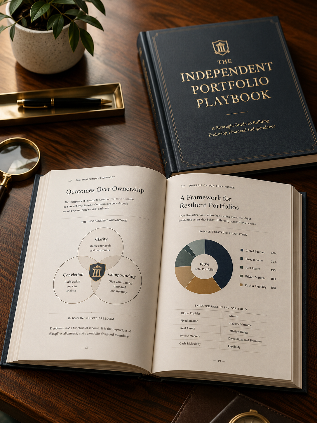 The Independent Portfolio Playbook cover